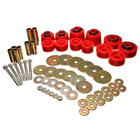 Energy Suspension BODY MOUNT SET - STD. & EXTRA CAB 4.4117R